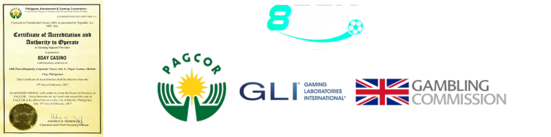 Giấy phép kinh doanh hợp pháp của nhà cái 8day